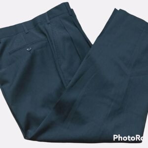 Woolmark pleated cuffed trouser size 45/46 🌟